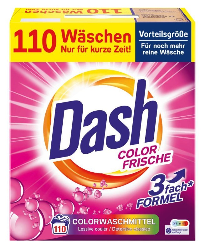 Dash Waspoeder Color Frische 110 Wasbeurten