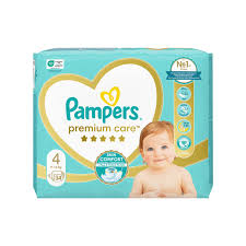 Pampers Premium Protection Maat 4 Luiers (9-14 kg) 34 Stuks