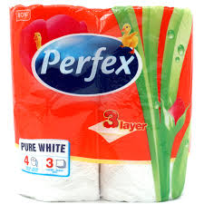 Toiletpapier 3 Laags 24X4 Rollen