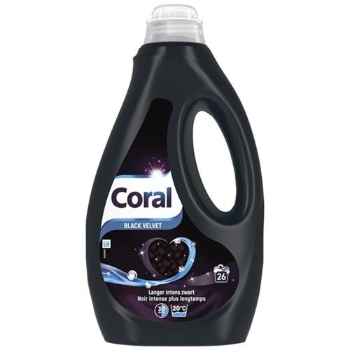 Coral Vloeibaar Wasmiddel Black Velvet 26 Wasbeurten