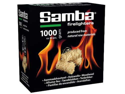 Samba Aanmaakkrullen 1 Kilo (ca. 80 Stuks)
