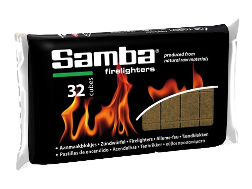 Samba Aanmaakblokjes Bruin 768 Stuks (Omdoos)