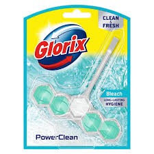 Glorix Toiletblok Powerclean Bleach 50g 
