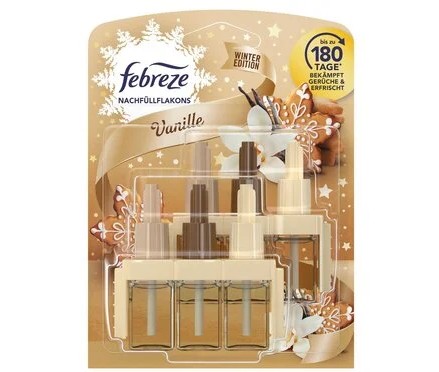 Febreze/Ambi Pur 3Volution Navulling Duo Vanille 2x20ml