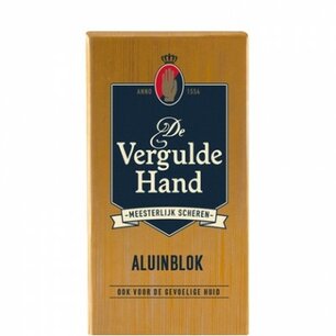 Vergulde Hand Aluin 75g. Vergulde Hand Aluin 75g.