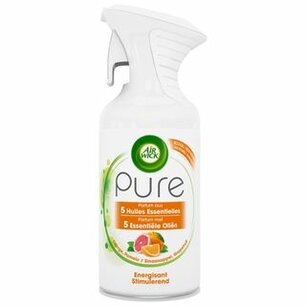 AirWick Aerosol Pure Luchtverfrisser Stimulerend Sinaasappel & Grapefruit 250ml AirWick Aerosol Pure Luchtverfrisser Stimulerend Sinaasappel & Grapefruit 250ml