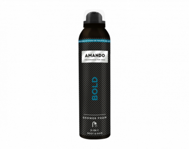 Amando Shower Foam Bold 200ml Amando Shower Foam Bold 200ml