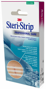 3M Steri-Strip Steriele Hechtstrip 6x38mm 1 Stuk (R1542-01) 3M Steri-Strip Steriele Hechtstrip 6x38mm 1 Stuk (R1542-01)