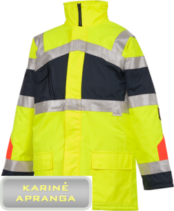 Workfashion Seyn Werkjas Chassis Fluo-Geel met Binnenjas 