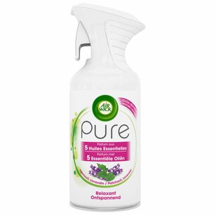 AirWick Aerosol Pure Luchtverfrisser Ontspannend 250ml AirWick Aerosol Pure Luchtverfrisser Ontspannend 250ml