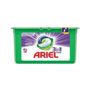 Ariel 3 in 1 Pods Fresh Sensations 36 stuks Ariel 3 in 1 Pods Fresh Sensations 36 stuks