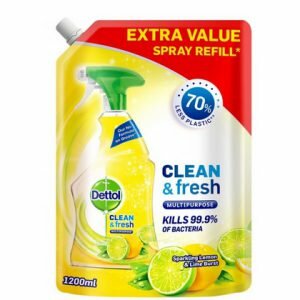 Dettol Navul Clean & Fresh Sprankelende Citroen & Limoen 1200 ml Dettol Navul Clean & Fresh Sprankelende Citroen & Limoen 1200 ml