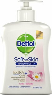Dettol Handzeep Extra Care Lotusbloem & Kamille 250ml Dettol Handzeep Extra Care Lotusbloem & Kamille 250ml