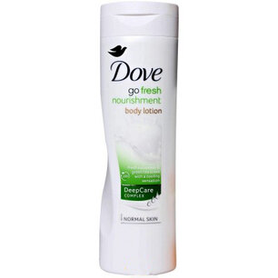 Dove Bodylotion Go Fresh Komkommer & Groene Thee 400ml Dove Bodylotion Go Fresh Komkommer & Groene Thee 400ml