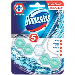 Domestos/Glorix Crystal Clean toiletblok 55g Domestos/Glorix Crystal Clean toiletblok 55g