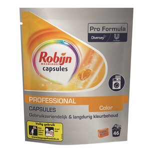 Robijn Capsules Color Wasmiddel Pro Formula 46 Stuks Robijn Capsules Color Wasmiddel Pro Formula 46 Stuks