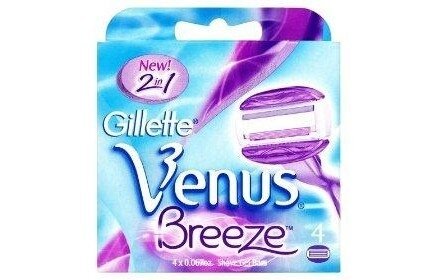 Gillette Venus Breeze scheermesjes 4 Stuks Gillette Venus Breeze scheermesjes 4 Stuks