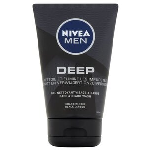 Nivea Men Deep Face en Beard Wash 100ml Nivea Men Deep Face en Beard Wash 100ml