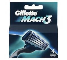 Gillette Mach3 scheermesjes 4 stuks Gillette Mach3 scheermesjes 4 stuks