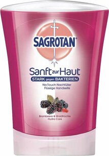 Dettol/Sagrotan Handzeep No-Touch Bramen en Bosvruchten Navulling 250ml Dettol/Sagrotan Handzeep No-Touch Bramen en Bosvruchten Navulling 250ml