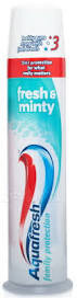 Aquafresh Tandpasta Fresh & Minty (Pompje) 100ml Aquafresh Tandpasta Fresh & Minty (Pompje) 100ml