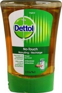 Dettol Handzeep No-Touch Navulling Original 250ml ( LET OP EXP. DATUM 07/2013 NU 1 + 1 GRATIS ) Dettol Handzeep No-Touch Navulling Original 250ml ( LET OP EXP. DATUM 07/2013 NU 1 + 1 GRATIS )