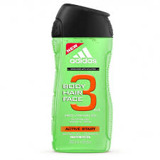 Adidas Douchegel Active Start 3 in 1 250 ml Adidas Douchegel Active Start 3 in 1 250 ml
