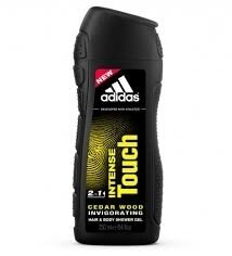Adidas Douchegel Intense Touch 2 in 1 250 ml Adidas Douchegel Intense Touch 2 in 1 250 ml