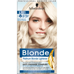 Schwarzkopf Blonde L101 Platinablond Haarkleuring Schwarzkopf Blonde L101 Platinablond Haarkleuring