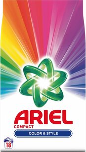 Ariel Compact Waspoeder Color & Style 18 Wasbeurten Ariel Compact Waspoeder Color & Style 18 Wasbeurten