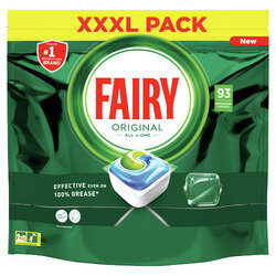 Fairy/Dreft Vaatwastabletten All in One Original 93 stuks Fairy/Dreft Vaatwastabletten All in One Original 93 stuks