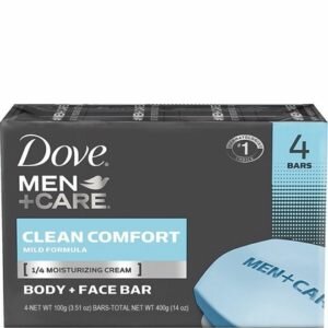 Dove Men+Care Zeep Clean Comfort 4 x 100gr. Dove Men+Care Zeep Clean Comfort 4 x 100gr.