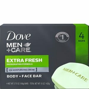 Dove Men+Care Zeep Extra Fresh 4 x 100gr. Dove Men+Care Zeep Extra Fresh 4 x 100gr.