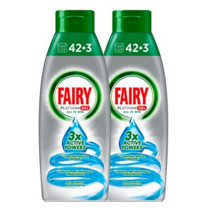 Fairy/Dreft Platinum Gel All in One 45 Wasbeurten 900ml Fairy/Dreft Platinum Gel All in One 45 Wasbeurten 900ml