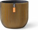 Capi Bloempot bol Groove 14x13 - Goud Bloempot voor binnen - GVGB132 Capi Bloempot bol Groove 14x13 - Goud Bloempot voor binnen - GVGB132