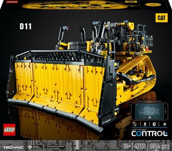 LEGO Cat® D11 Bulldozer met app-besturing 42131 LEGO Cat® D11 Bulldozer met app-besturing 42131