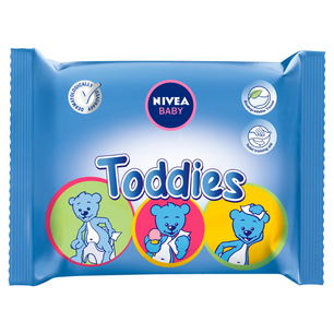 Nivea Baby Toddies Doekjes 60 Stuks Nivea Baby Toddies Doekjes 60 Stuks