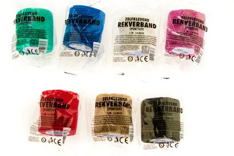 Prescot Rekverband/Sporttape Zelfklevend Breed 5cm x 2,8mtr Prescot Rekverband/Sporttape Zelfklevend Breed 5cm x 2,8mtr