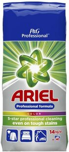 Ariel Professional Waspoeder Color 140 Wasbeurten 14 Kilo Ariel Professional Waspoeder Color 140 Wasbeurten 14 Kilo
