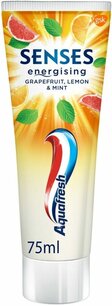 Aquafresh Tandpasta Senses Energising Grapefruit, Lemon & Mint 75ml Aquafresh Tandpasta Senses Energising Grapefruit, Lemon & Mint 75ml