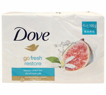 Dove Beauty Cream Bar Go Fresh Restore 4 x 100gram Dove Beauty Cream Bar Go Fresh Restore 4 x 100gram