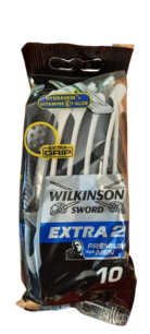 Wilkinson Sword Extra 2 Premium for Men Wegwerpmesjes 10 Stuks Wilkinson Sword Extra 2 Premium for Men Wegwerpmesjes 10 Stuks