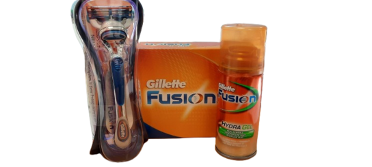 Gillette Fusion Proglide Scheersysteem + 1 Navulmesje + Hydra Scheergel 75ml Gillette Fusion Proglide Scheersysteem + 1 Navulmesje + Hydra Scheergel 75ml