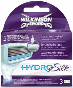 Wilkinson Sword Scheermesjes Hydro Silk 3 Stuks Wilkinson Sword Scheermesjes Hydro Silk 3 Stuks
