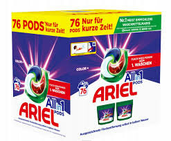 Ariel All in One Pods Color 76 Stuks Ariel All in One Pods Color 76 Stuks
