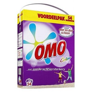 Omo Waspoeder Color 54 Wasbeurten Omo Waspoeder Color 54 Wasbeurten