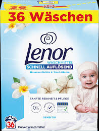 Lenor Waspoeder Sensitive 36 Wasbeurten