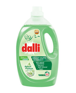 Dalli Vloeibaar Wasmiddel Heavy Duty Natural Freshness Special Edition 50 Wasbeurten