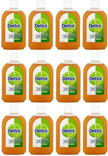 Dettol Antiseptic Ontsmettingsmiddel 12 x 500ml 