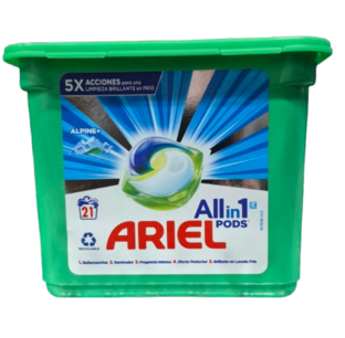 Ariel 3 in 1 Pods Alpine 21 Stuks